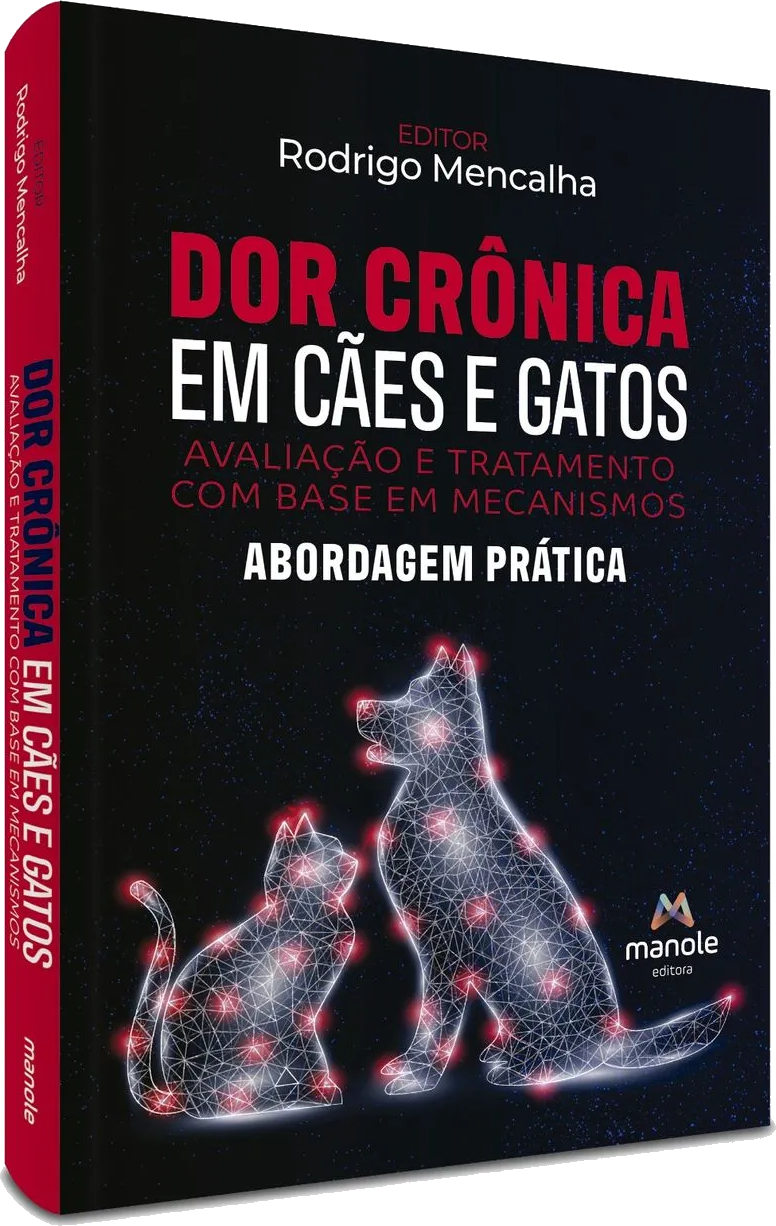Capa do livro Dor Crônica em Cães e Gatos — Avaliação e tratamento com base em mecanismos